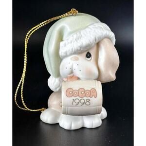 Adorable 1998 Cocoa Dog Ornament